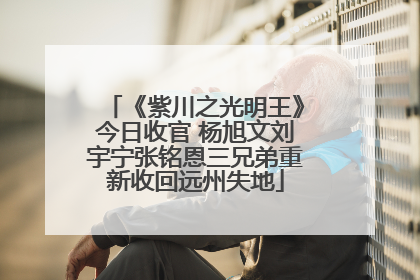 《紫川之光明王》今日收官 杨旭文刘宇宁张铭恩三兄弟重新收回远州失地