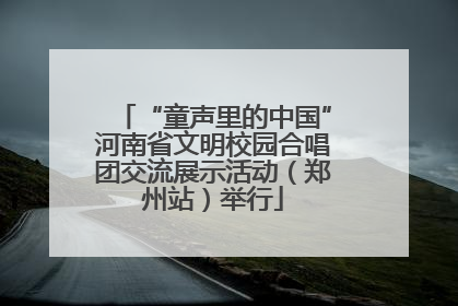 “童声里的中国”河南省文明校园合唱团交流展示活动（郑州站）举行