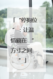 “停狗位 ”：让温情藏在 “方寸之间 ”
