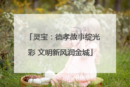 灵宝：德孝故事绽光彩 文明新风润金城
