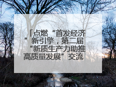 点燃“首发经济”新引擎，第二届“新质生产力助推高质量发展”交流会在成都举行