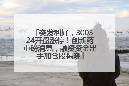 突发利好，300324开盘涨停！创新药重磅消息，融资资金出手加仓股揭晓