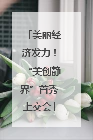 美丽经济发力！“美创静界”首秀上交会