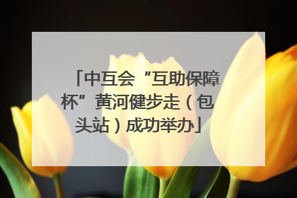 中互会“互助保障杯”黄河健步走（包头站）成功举办