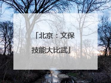 北京：文保技能大比武