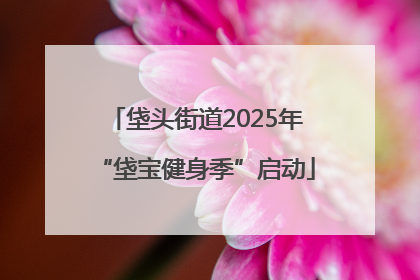 垡头街道2025年“垡宝健身季”启动