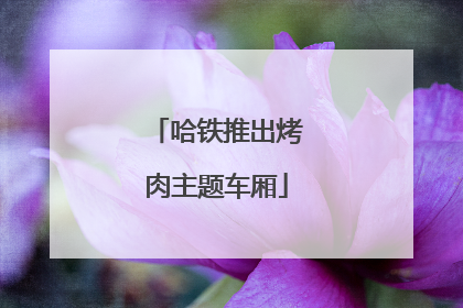 哈铁推出烤肉主题车厢