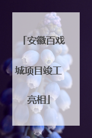 安徽百戏城项目竣工亮相