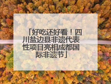 好吃还好看！四川盐边县非遗代表性项目亮相成都国际非遗节