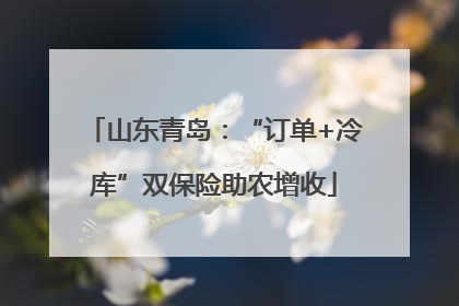 山东青岛：“订单+冷库”双保险助农增收