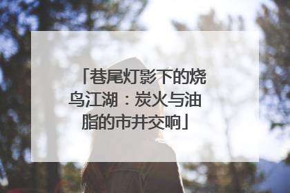 巷尾灯影下的烧鸟江湖：炭火与油脂的市井交响