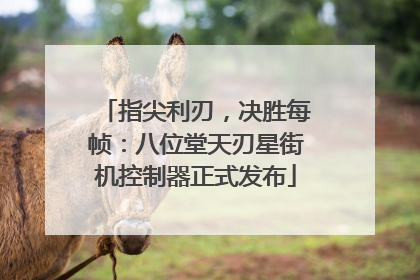 指尖利刃，决胜每帧：八位堂天刃星街机控制器正式发布