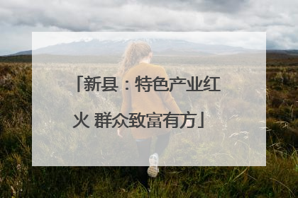 新县：特色产业红火 群众致富有方