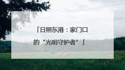 日照东港：家门口的“光明守护者”