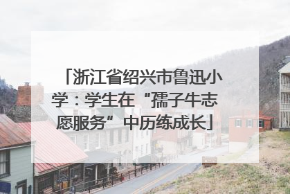 浙江省绍兴市鲁迅小学：学生在“孺子牛志愿服务”中历练成长