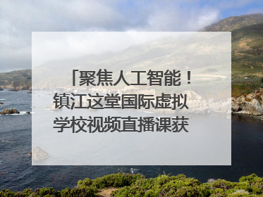 聚焦人工智能！镇江这堂国际虚拟学校视频直播课获韩美伙伴点赞