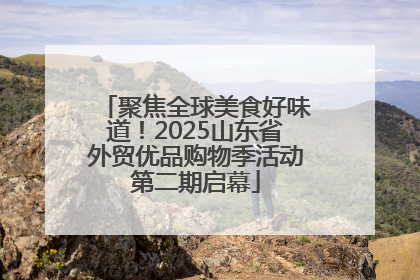 聚焦全球美食好味道！2025山东省外贸优品购物季活动第二期启幕