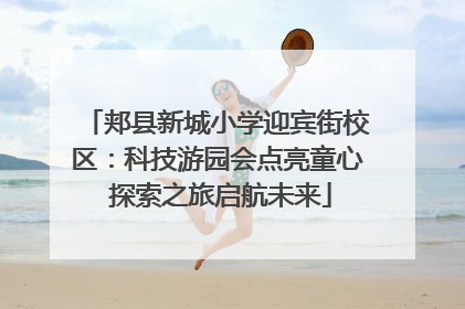 郏县新城小学迎宾街校区：科技游园会点亮童心 探索之旅启航未来