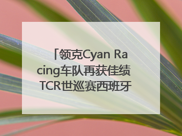 领克Cyan Racing车队再获佳绩 TCR世巡赛西班牙站包揽六座奖杯