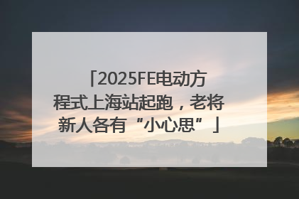 2025FE电动方程式上海站起跑，老将新人各有“小心思”