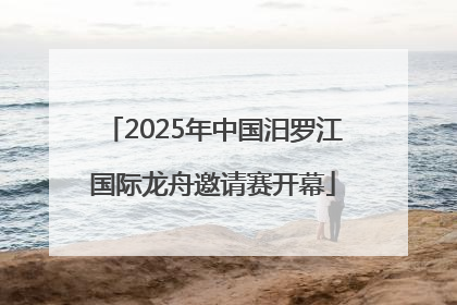 2025年中国汨罗江国际龙舟邀请赛开幕