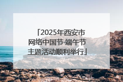 2025年西安市网络中国节·端午节主题活动顺利举行