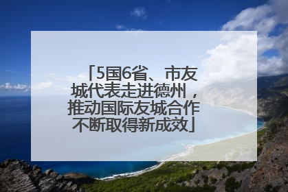 5国6省、市友城代表走进德州，推动国际友城合作不断取得新成效