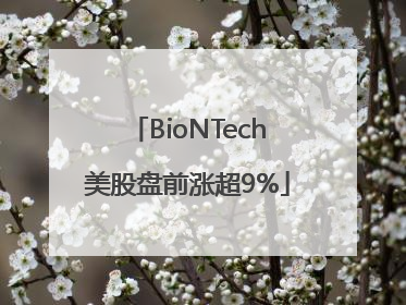 BioNTech美股盘前涨超9%