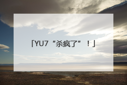 YU7“杀疯了”！